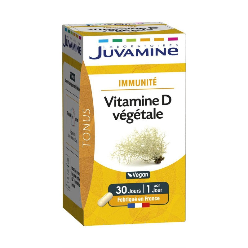 JUVAMINE Vitamine D3 Lichen Des Rennes 30 Gélules - Marché Du Coin