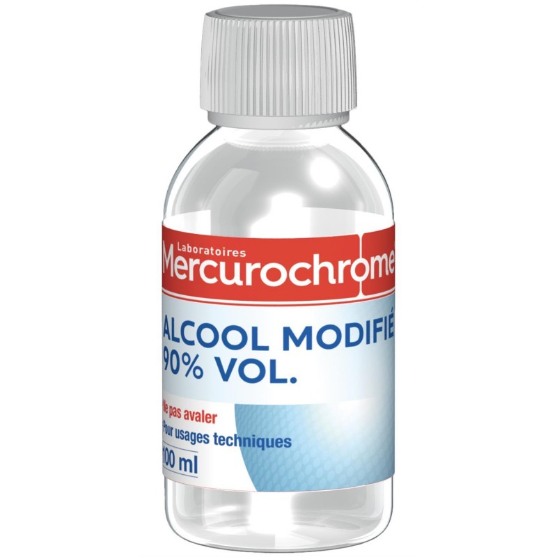 MERCUROCHROME Alcool À 90° Modifié, 100Ml - Marché Du Coin