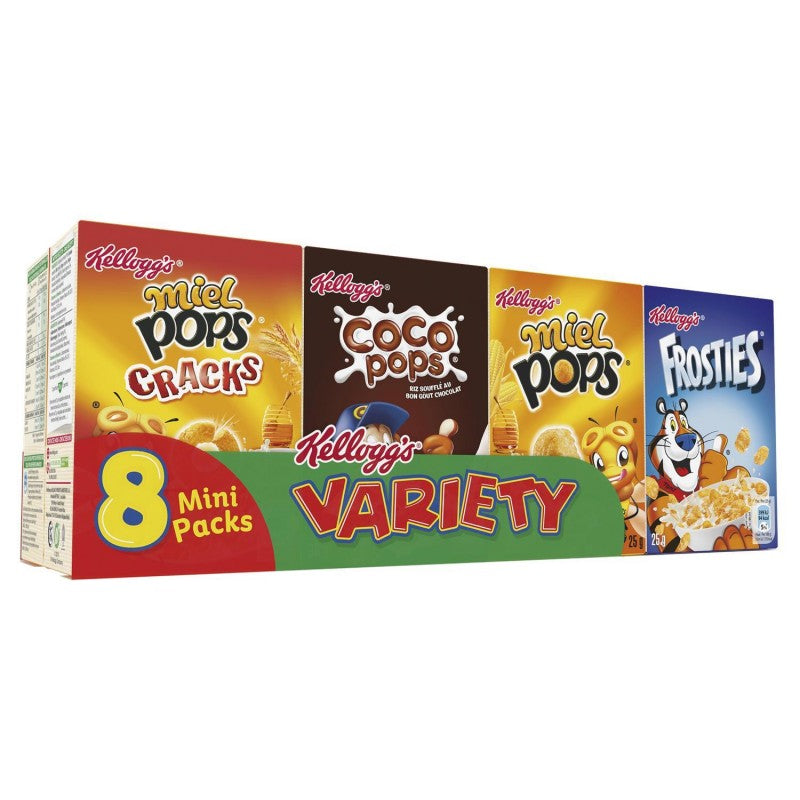 KELLOGG'S Variety Minis Paquets 215G - Marché Du Coin