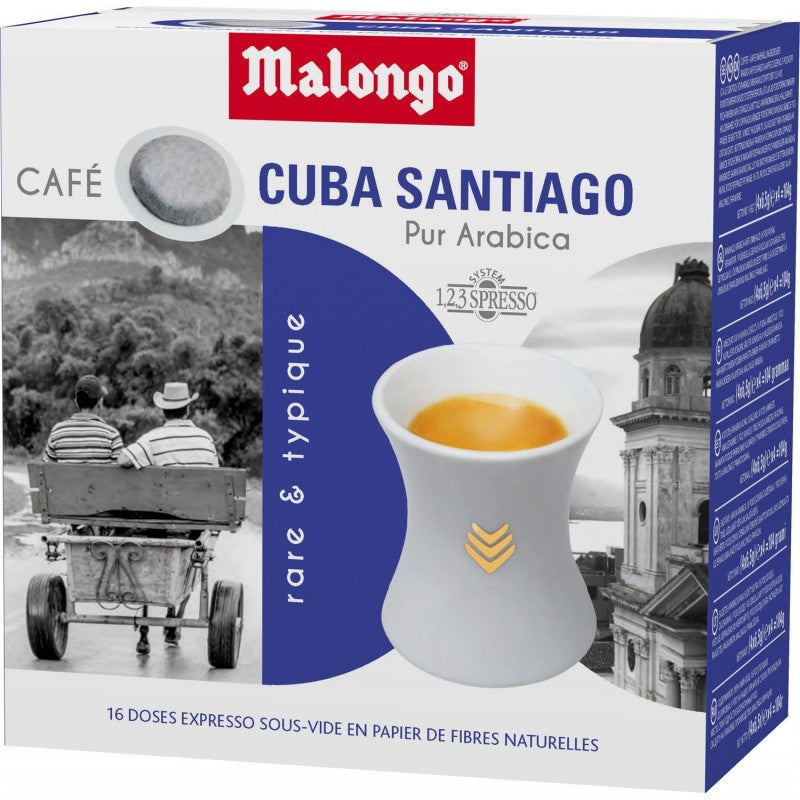 MALONGO Espresso Cuba Santiago 104G - Marché Du Coin