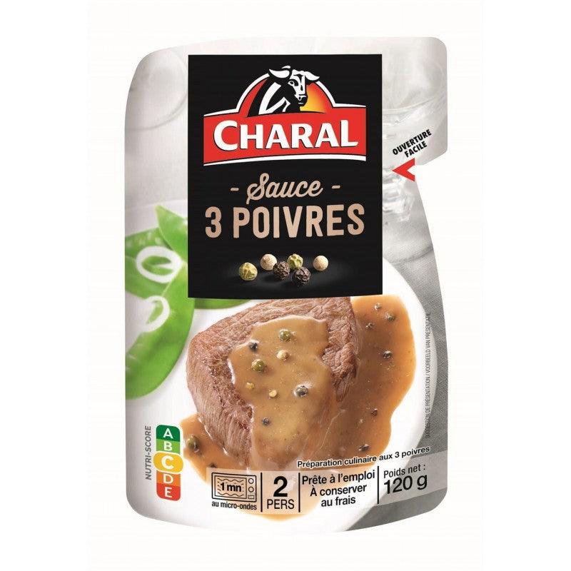 CHARAL Sauce 3 Poivres 120G - Marché Du Coin
