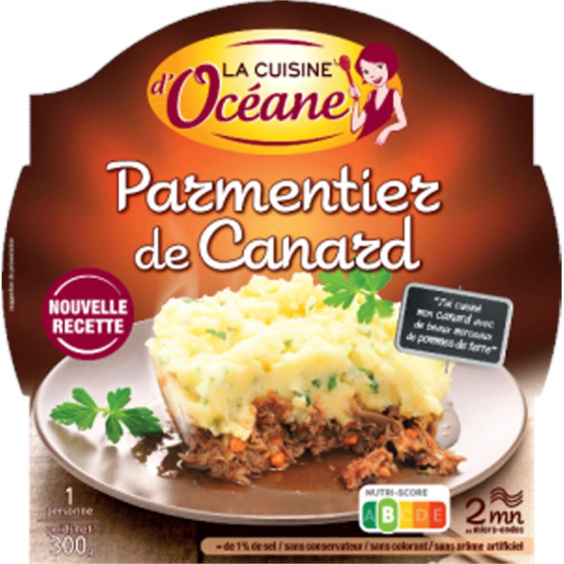 LA CUISINE D'OCÉANE Cuisine Océanede Canard 300G - Marché Du Coin