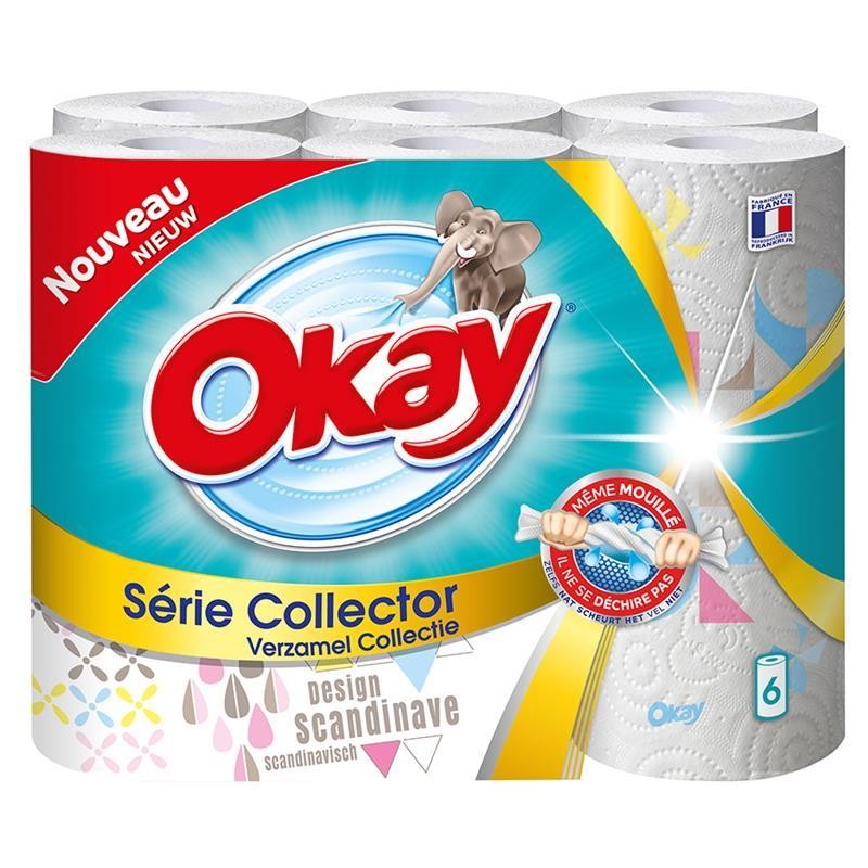 OKAY Essuie-Tout Serie Collector X6 - Marché Du Coin