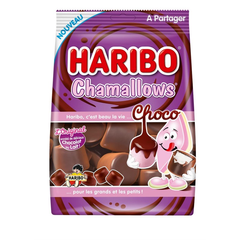 HARIBO Chamallows Choco 160G - Marché Du Coin