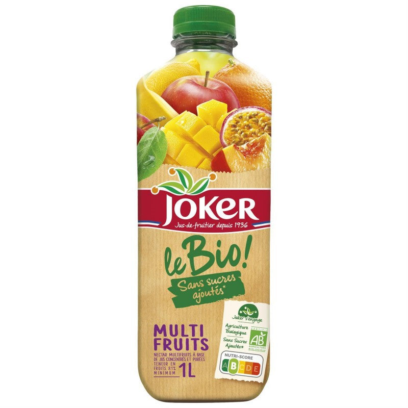 JOKER Le Bio Multifruit 1L - Marché Du Coin