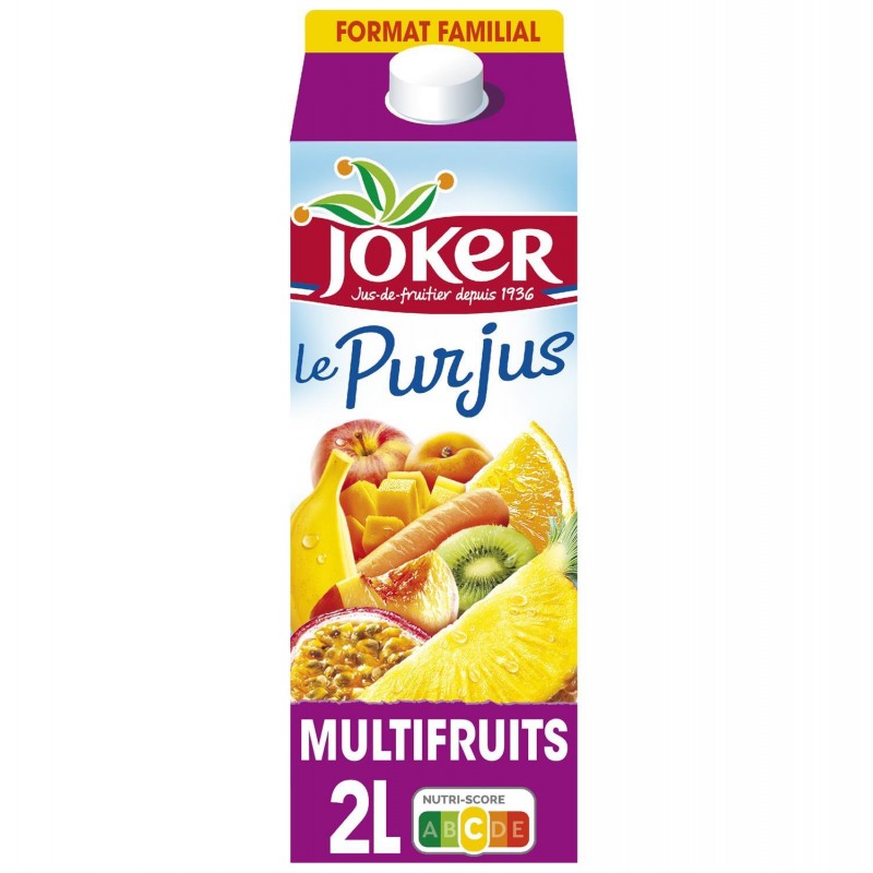 JOKER Le Pur Jus Multifruits 2L - Marché Du Coin