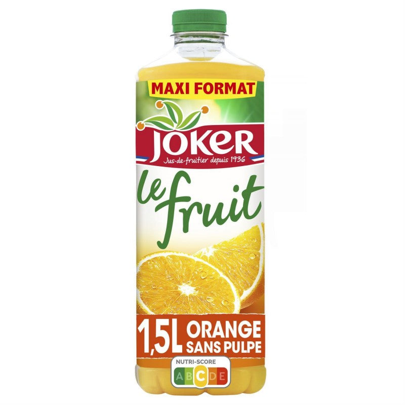 JOKER Le Fruit Orange 1.5L - Marché Du Coin