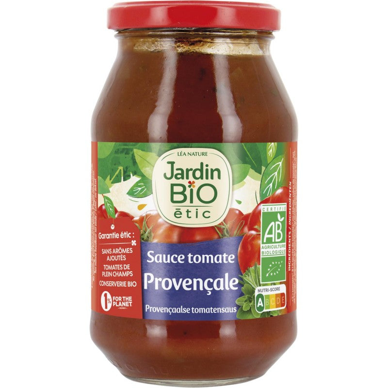 JARDIN BIO Jardin Bio Étic Sauce Tomate Provencale Bio 510G - Marché Du Coin