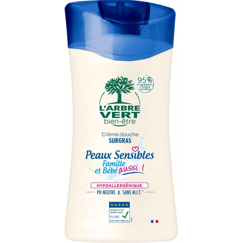 L'ARBRE VERT Bien Etre - Crème Douche Peaux Sensibles 250Ml - Marché Du Coin