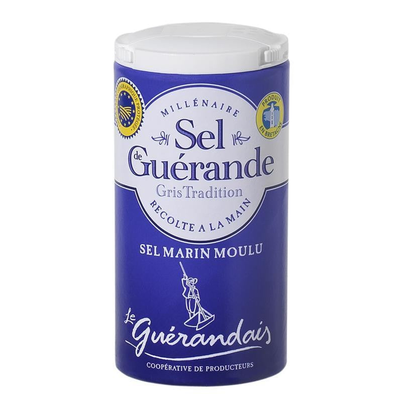 LE GUÉRANDAIS Sel De Guérande Gris Tradition Sel Marin Moulu 125G - Marché Du Coin