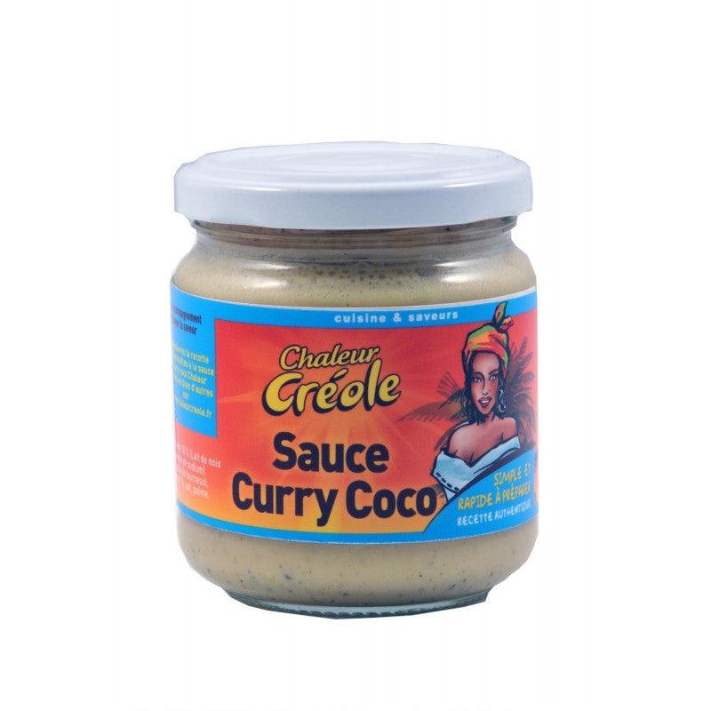 CHALEUR CREOLE Sauce Curry Coco 200G - Marché Du Coin