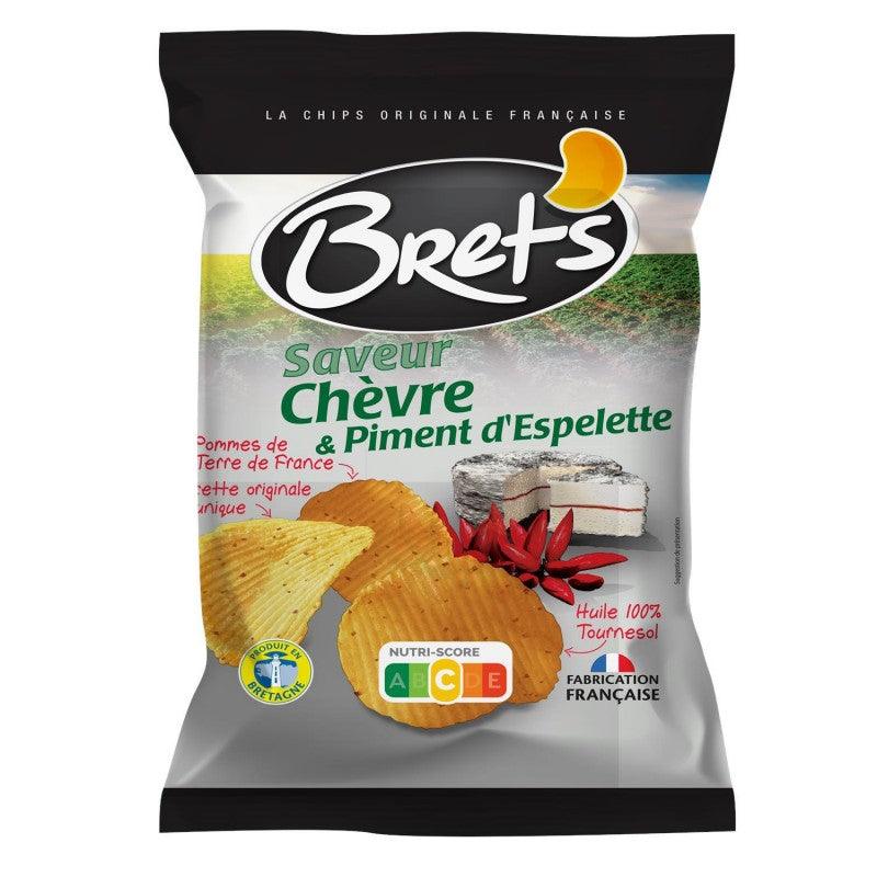 BRET'S Chips Saveur Chèvre Et Piment D'Espelette 125G - Marché Du Coin
