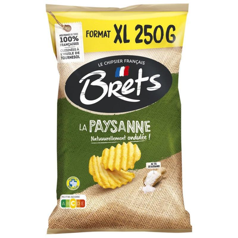 BRET'S Chips Natures Paysannes Au Sel De Guérande 250G - Marché Du Coin