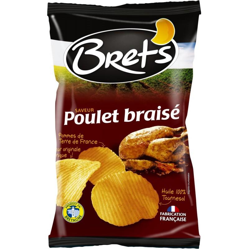 BRET'S Chips Saveur Poulet Braisé 125G - Marché Du Coin
