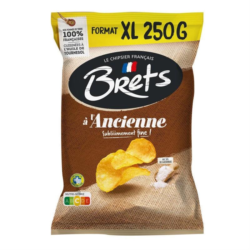 BRET'S Chips À L'Ancienne Au Sel De Guérande 250G - Marché Du Coin
