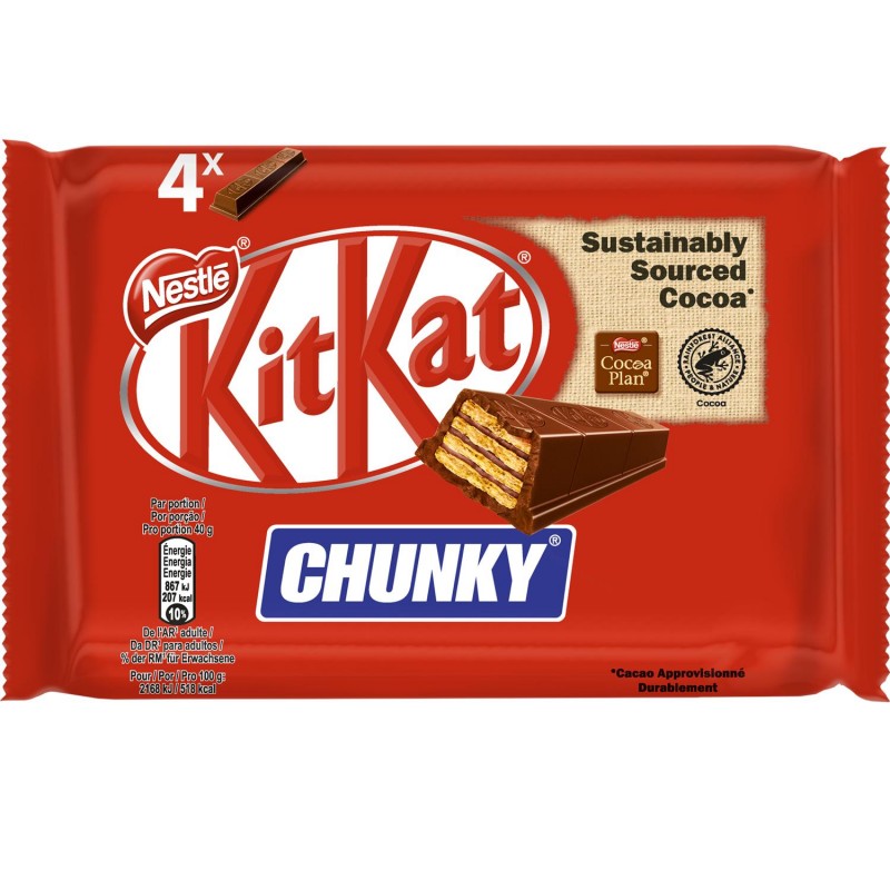 KIT KAT Kit Kat Chunky 160G - Marché Du Coin