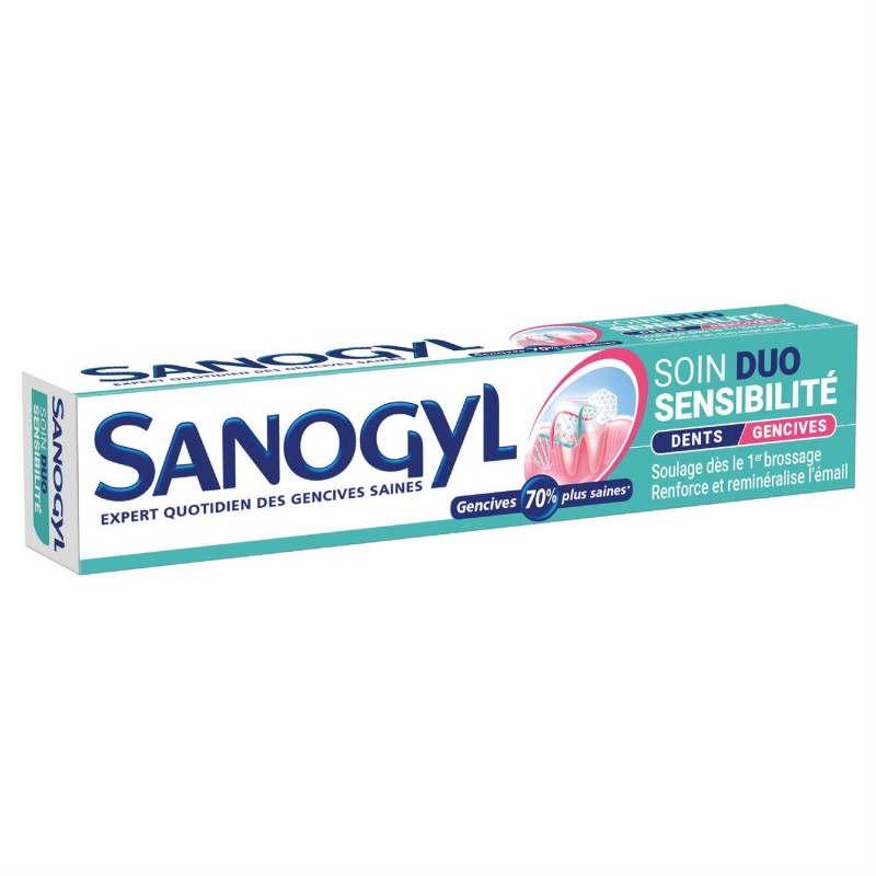 SANOGYL Dentifrice Soin Duo-Sensibilite 75Ml - Marché Du Coin