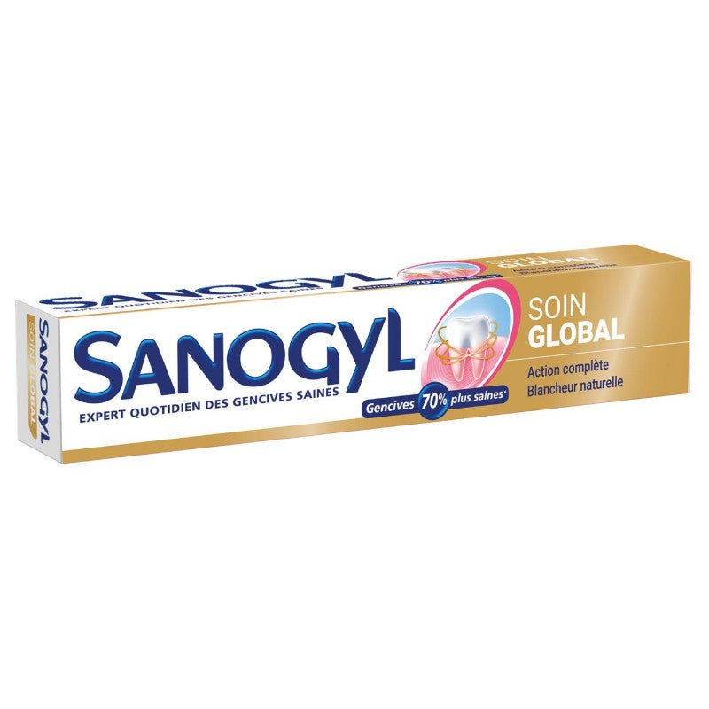 SANOGYL Dentifrice Soin Global + Blancheur Tube 75Ml - Marché Du Coin