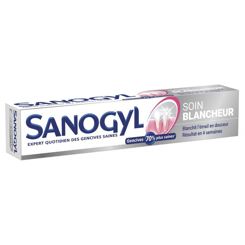 SANOGYL Dentifrice Blancheur Et Soin Tube 75Ml - Marché Du Coin