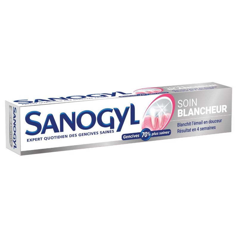 SANOGYL Dentifrice Blancheur Et Soin Tube 75Ml - Marché Du Coin