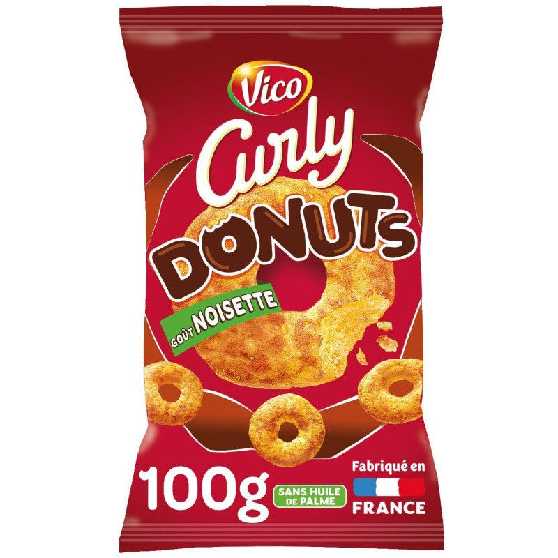 VICO Curly Donuts Noisettes 100G - Marché Du Coin