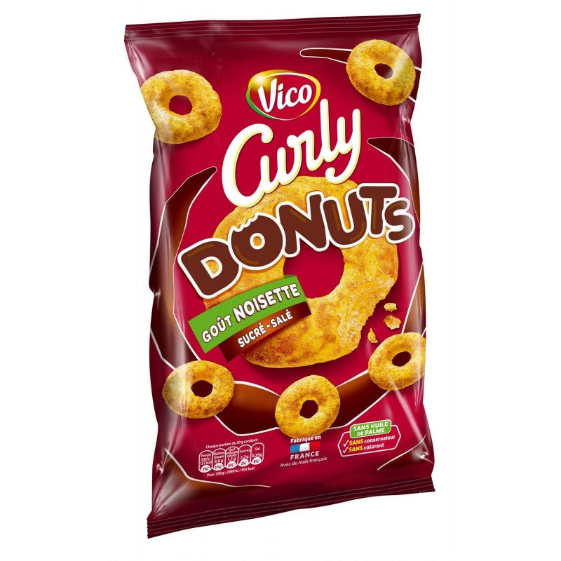 VICO Curly Donuts Noisettes 100G - Marché Du Coin