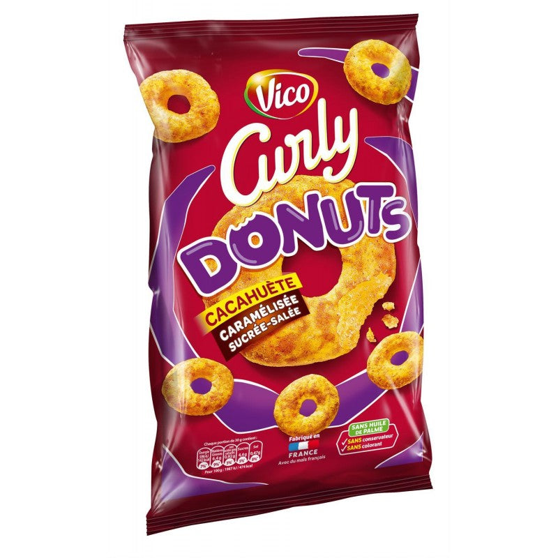 VICO Curly Donuts Cacahuete 100G - Marché Du Coin