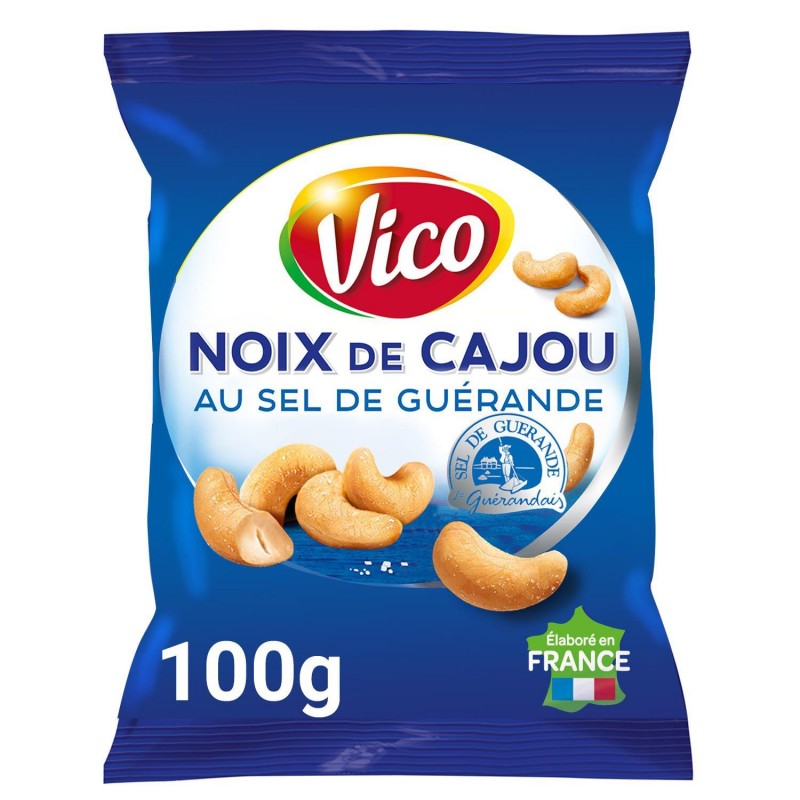 VICO Noix De Cajou Sel De Guerande 100G - Marché Du Coin