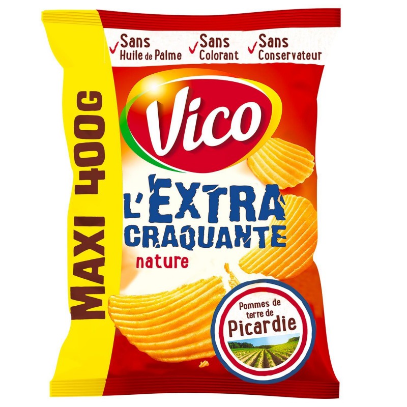 VICO Chips Extra Nature 400G - Marché Du Coin