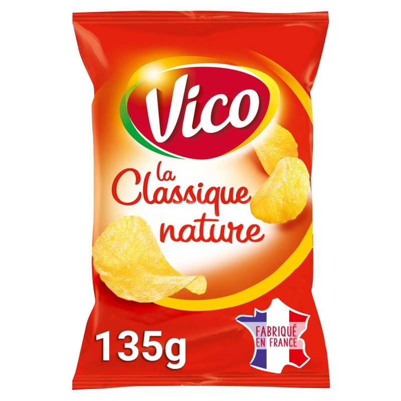 VICO Chips Classiques Natures 135G - Marché Du Coin