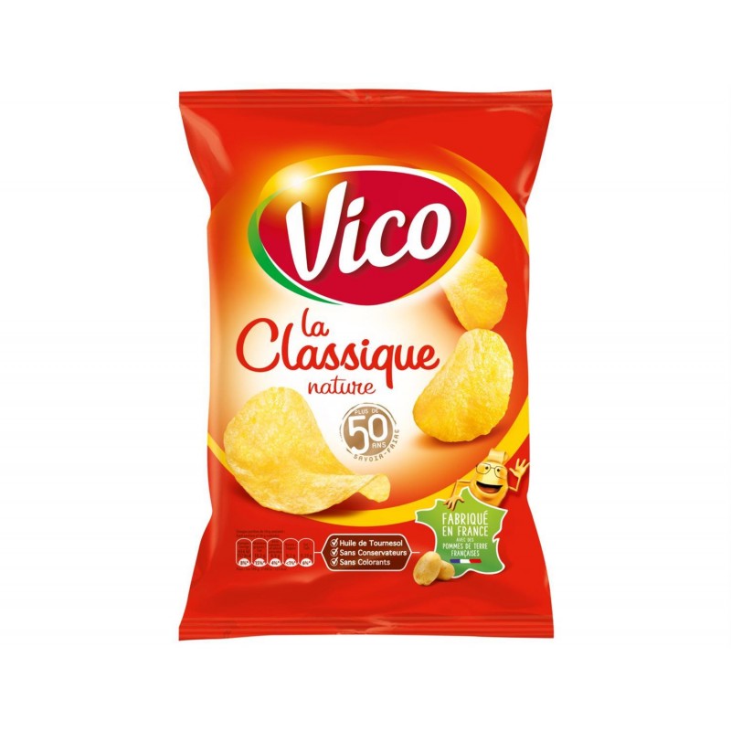 VICO Chips Classiques Natures 135G - Marché Du Coin