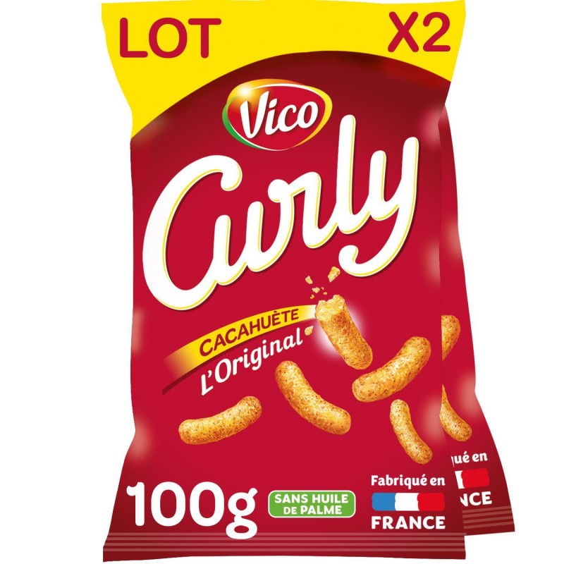 VICO Curly Cacahuete 200G - Marché Du Coin
