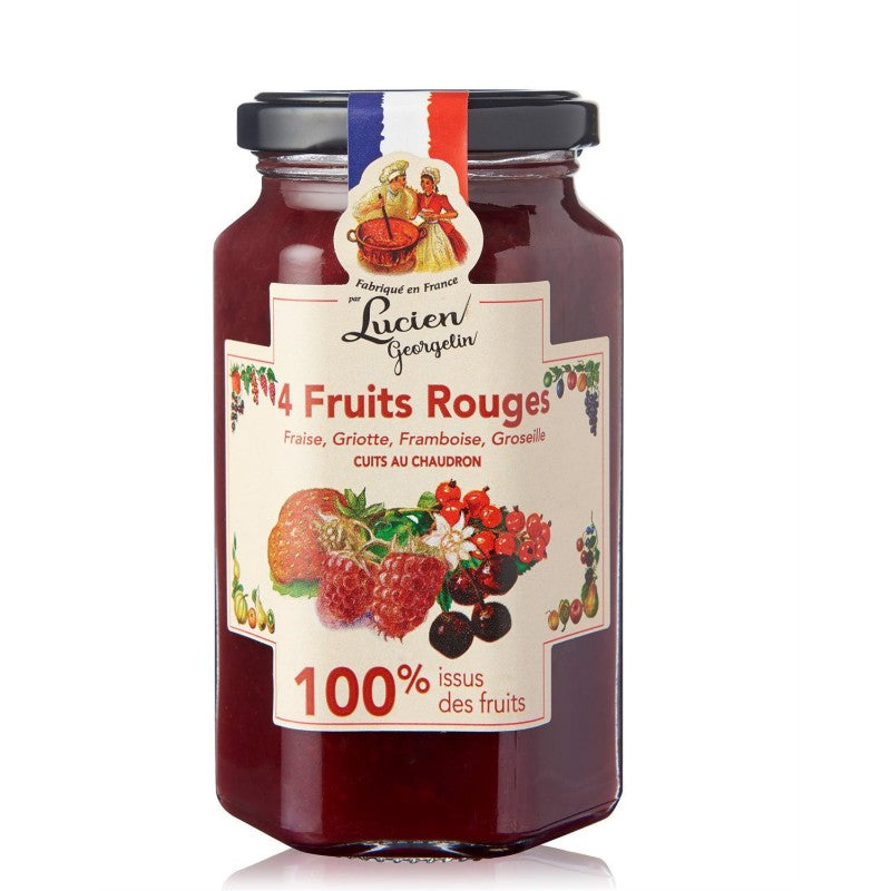 LUCIEN GEORGELIN Préparation De Fruit 4 Fruits Rouges 100% 300G - Marché Du Coin