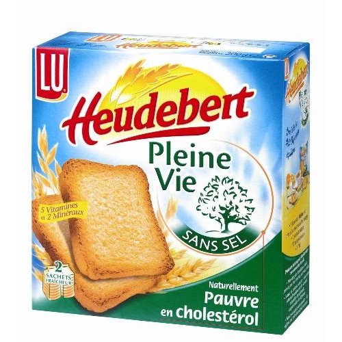 LU Heudebert Biscottes Pleine Vie Sans Sel 300G - Marché Du Coin