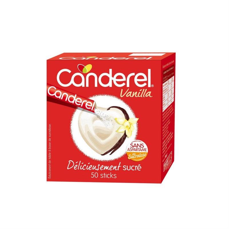 CANDEREL Vanilla 50 Sticks - Marché Du Coin