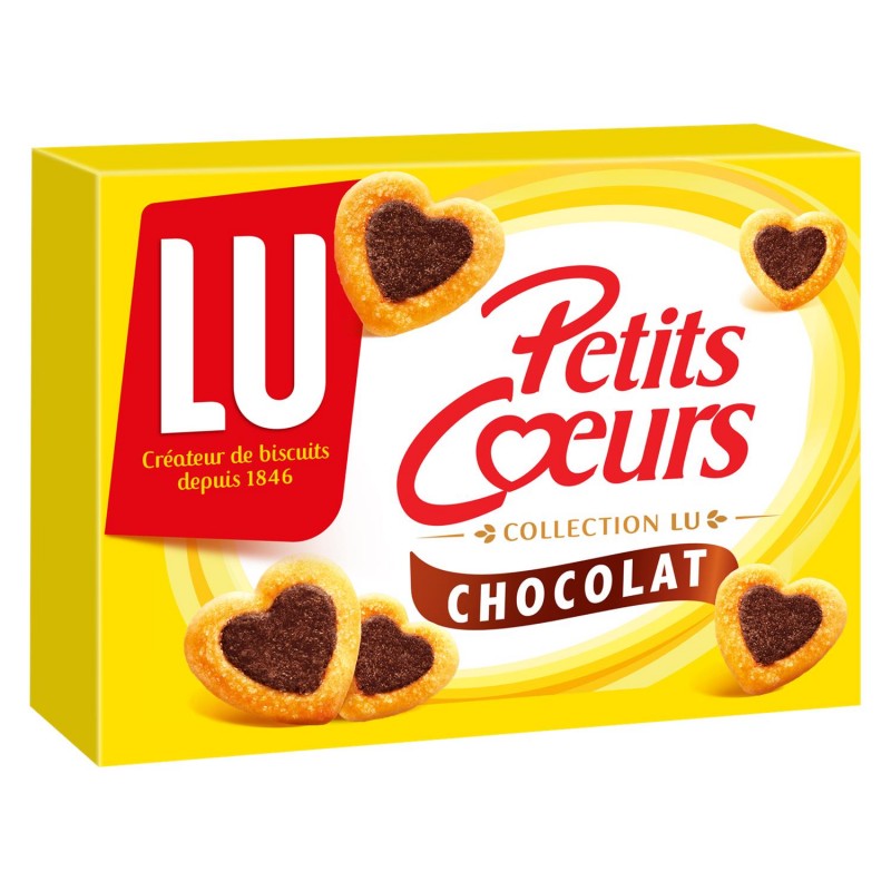 LU Petits Coeurs Chocolat 125G - Marché Du Coin