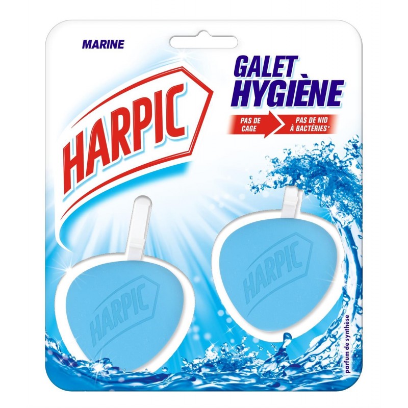 HARPIC Bloc Galet Hygiène Marine 2 Blocs - Marché Du Coin