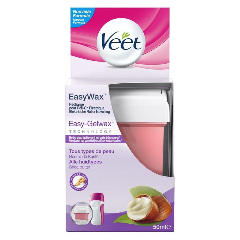 VEET Roll On Easy Wax Recharge Bras & Jambes 50Ml - Marché Du Coin