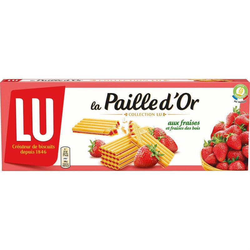 LU Paille D'Or Fraise Des Bois 170G - Marché Du Coin