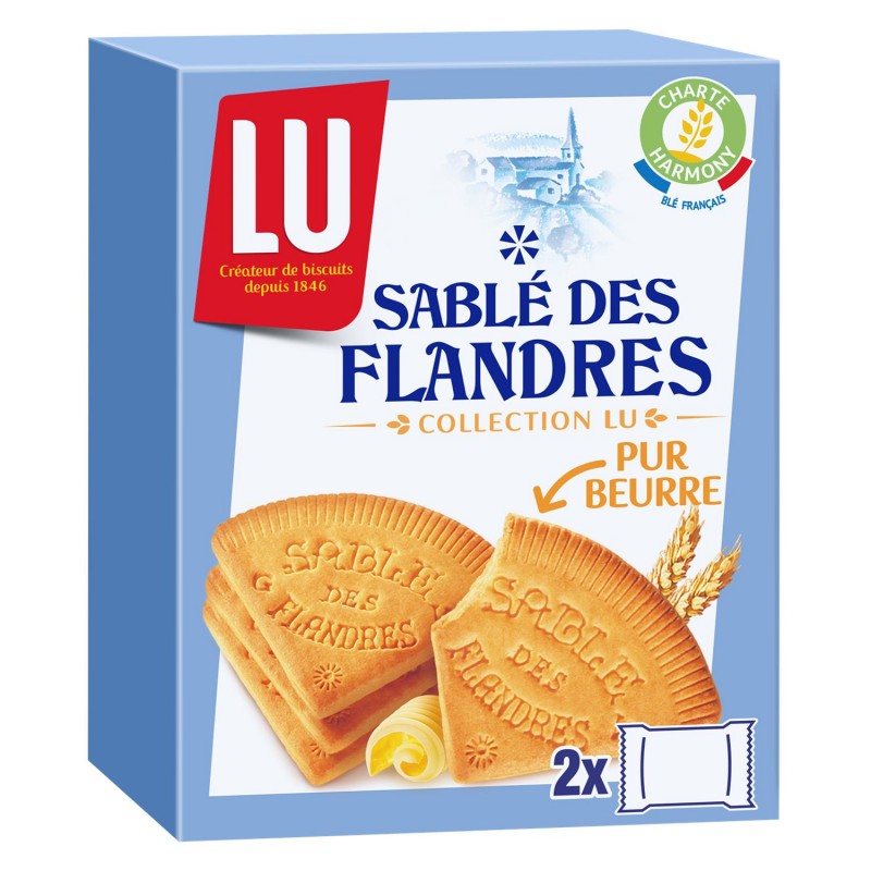 LU Sablés Des Flandres Biscuits Secs 250G - Marché Du Coin