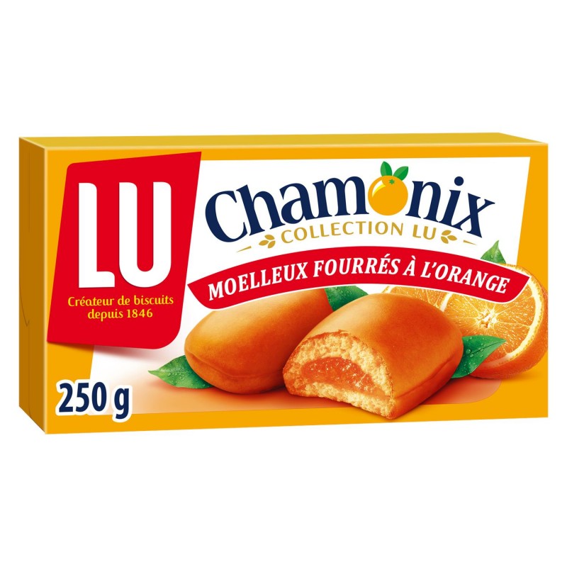 LU Chamonix Orange 250G - Marché Du Coin