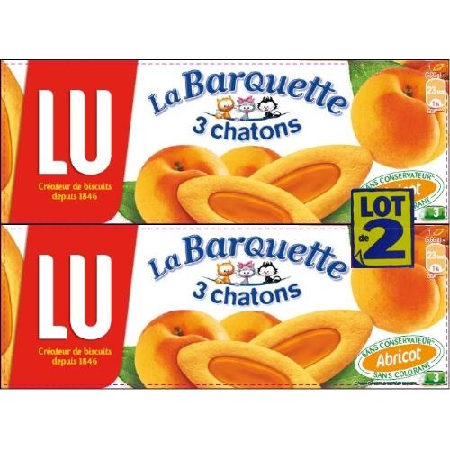 LU Barquette Abricot Chatons 240G - Marché Du Coin