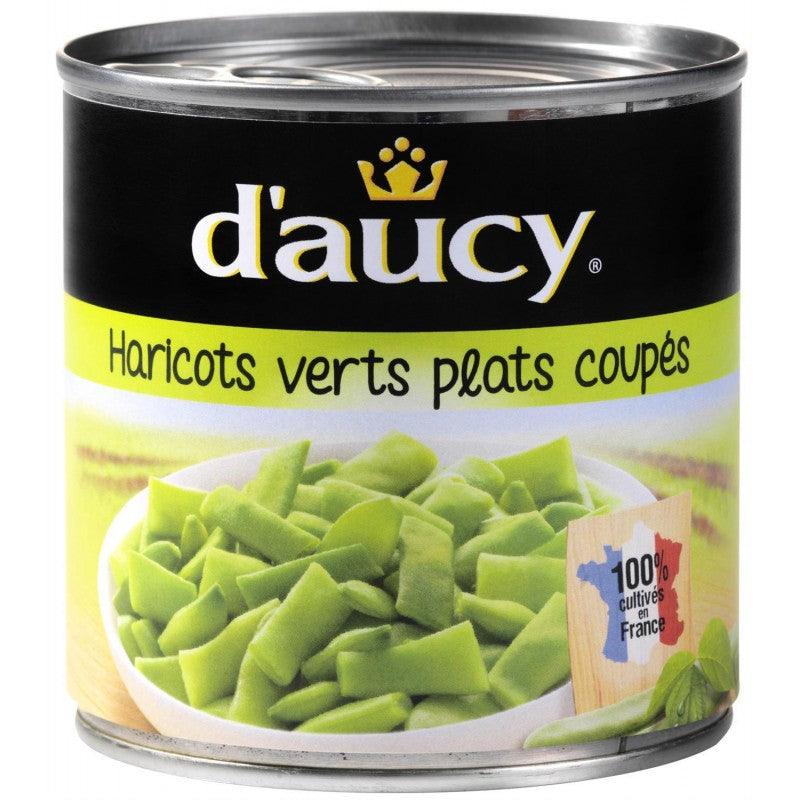 D'AUCY Haricots Verts Plats 420G - Marché Du Coin