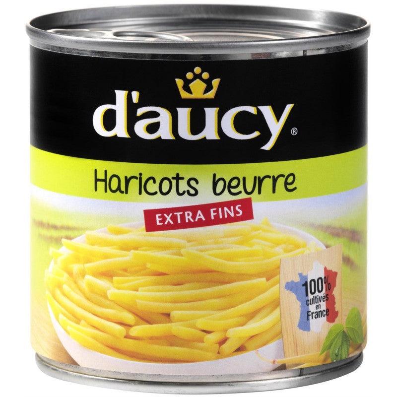 D'AUCY Haricots Beurre Extra Fins 220G - Marché Du Coin
