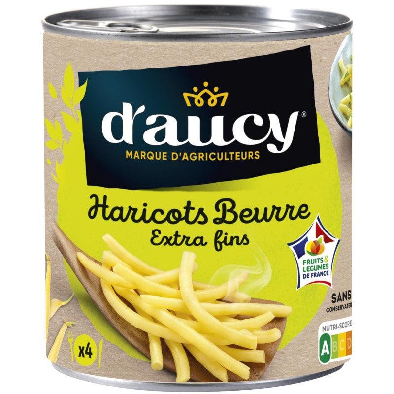 D'AUCY Haricots Beurre Extra Fins 440G - Marché Du Coin