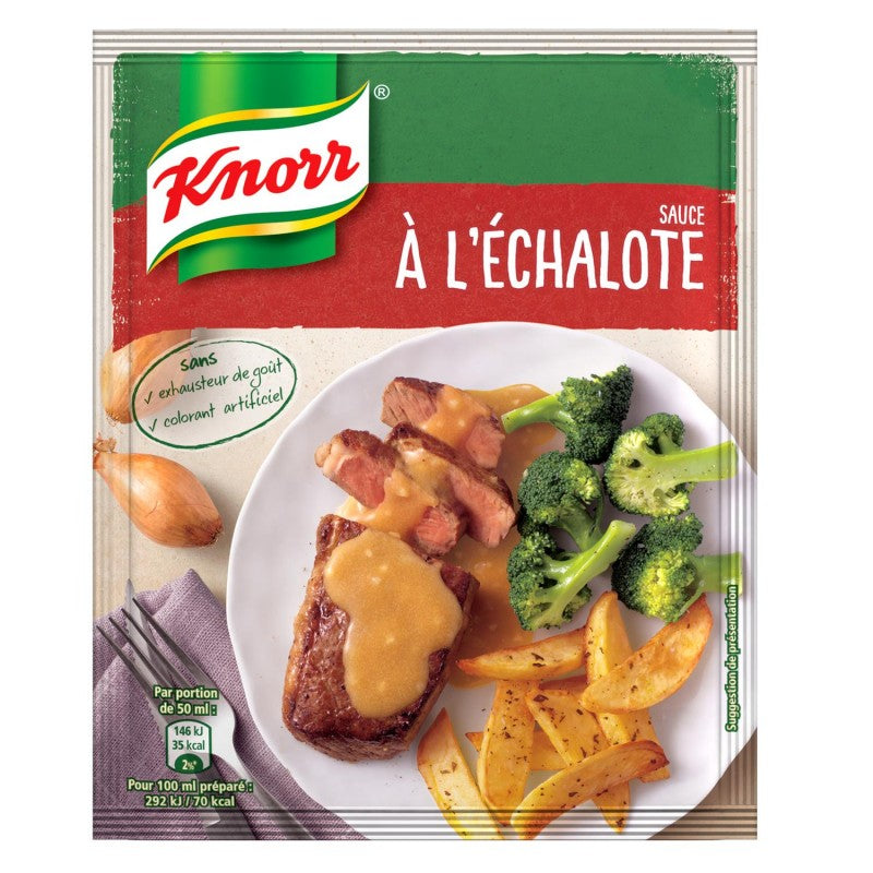 KNORR Sauce Déshydratée À L'Échalote 33G - Marché Du Coin