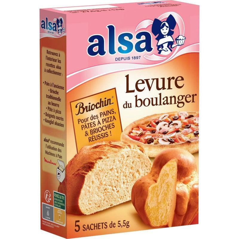 ALSA Levure De Boulanger Briochin X5 28G - Marché Du Coin