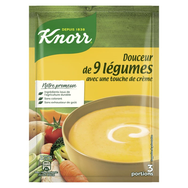 KNORR Soupe Douceur Légumes 84G - Marché Du Coin