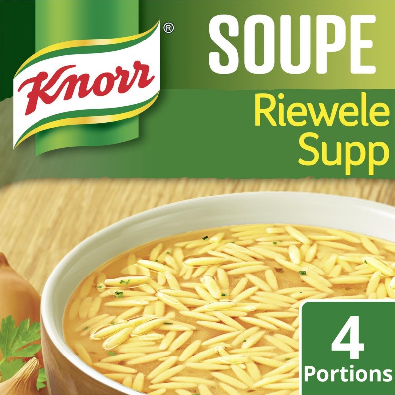 KNORR Riewele Supp Soupe À L'Alsacienne 74G - Marché Du Coin