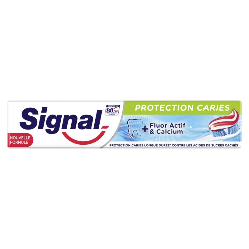 SIGNAL Dentifrice Protection Caries Tube 75Ml - Marché Du Coin